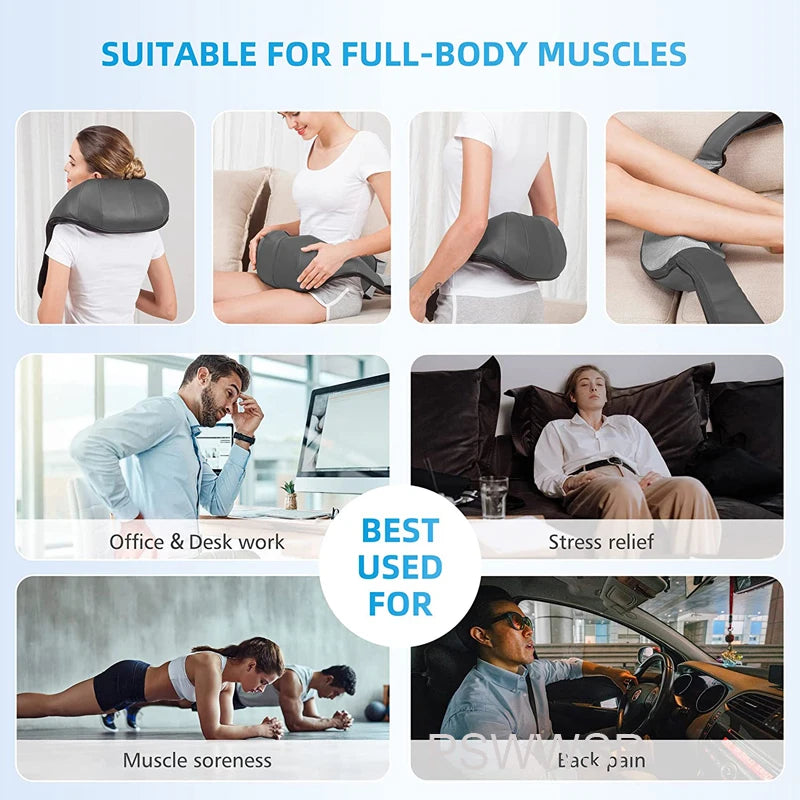 Ultimate Shiatsu Massager with Heat